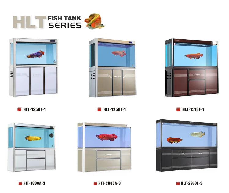 Large Glass Aquarium Kit, Customizable Eco-Friendly Fish Tank, Built-in LED Lighting & Water Pump for Professional Aquascaping