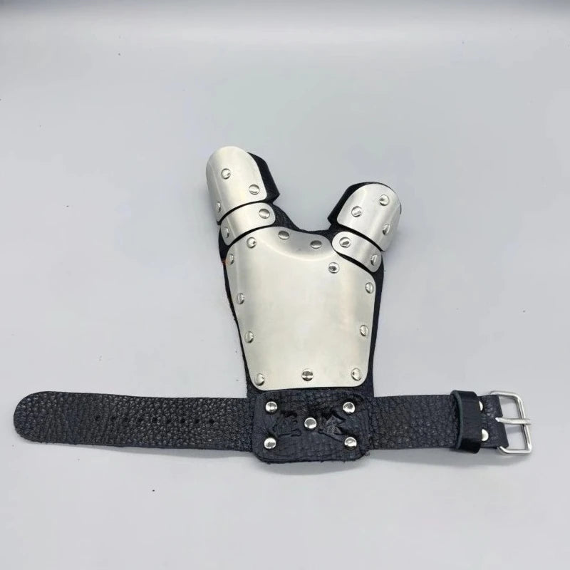 Outdoor Sports Fishing Professional Hand Care Fishing Wristband Steel Plate Gloves Special Protective Tools Camping Equipment