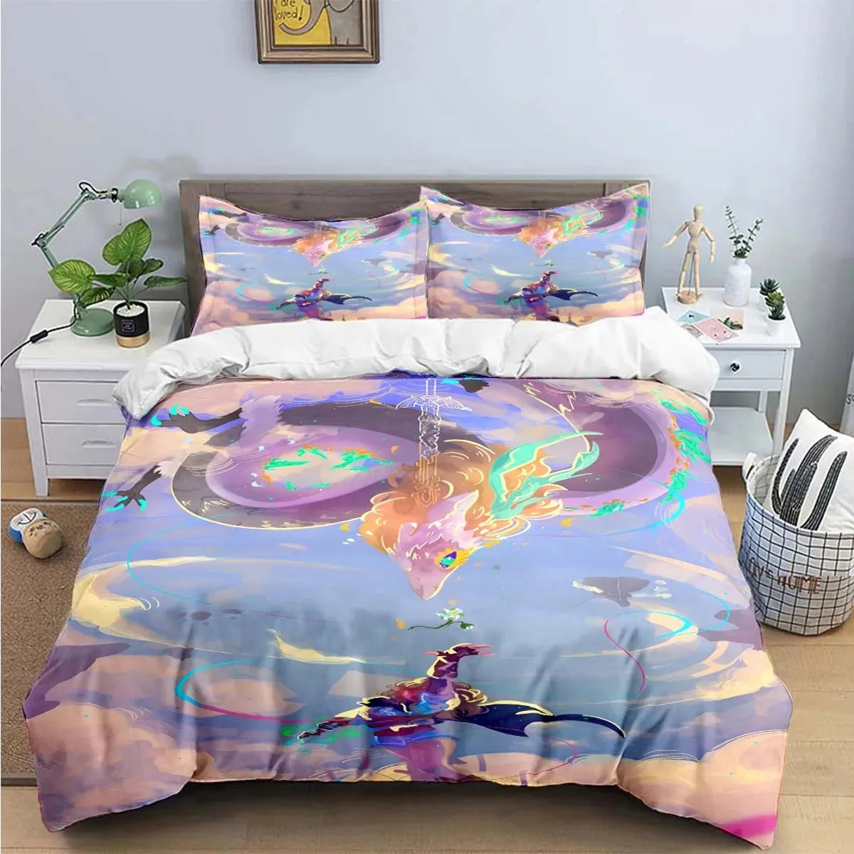 Exquisite Game Z-ZELDA Printed Bedding Sets Exquisite Set Duvet Cover Bed Comforter Set Bedding Set Luxury Gift Home Textiles