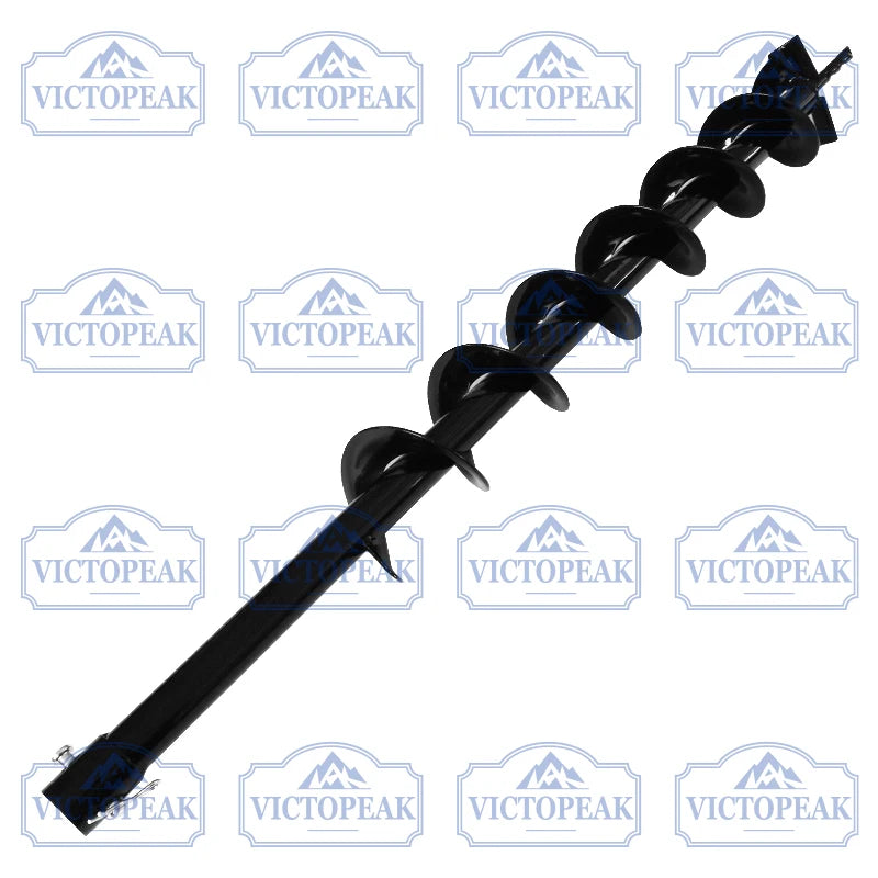 Garden Machinery Accessories 80mm Ground Drill Bit (Without Engine Machine) for Digging Holes and Planting Crops