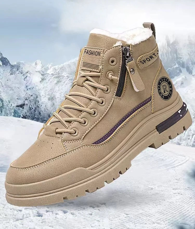 Men's High Top Boots, Casual Sports Shoes, Trendy and Fashionable Men's Boots