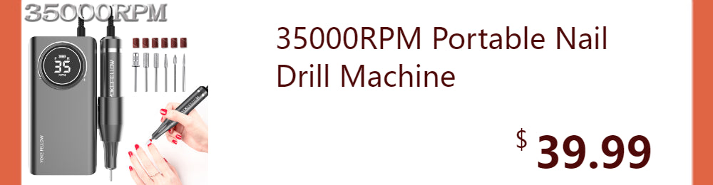 30000RPM USB Nail Drill Machine For Acrylic Nail Gel Polish Milling Smoothing Calluses Manicure Machine Nail Art Salon Equipment