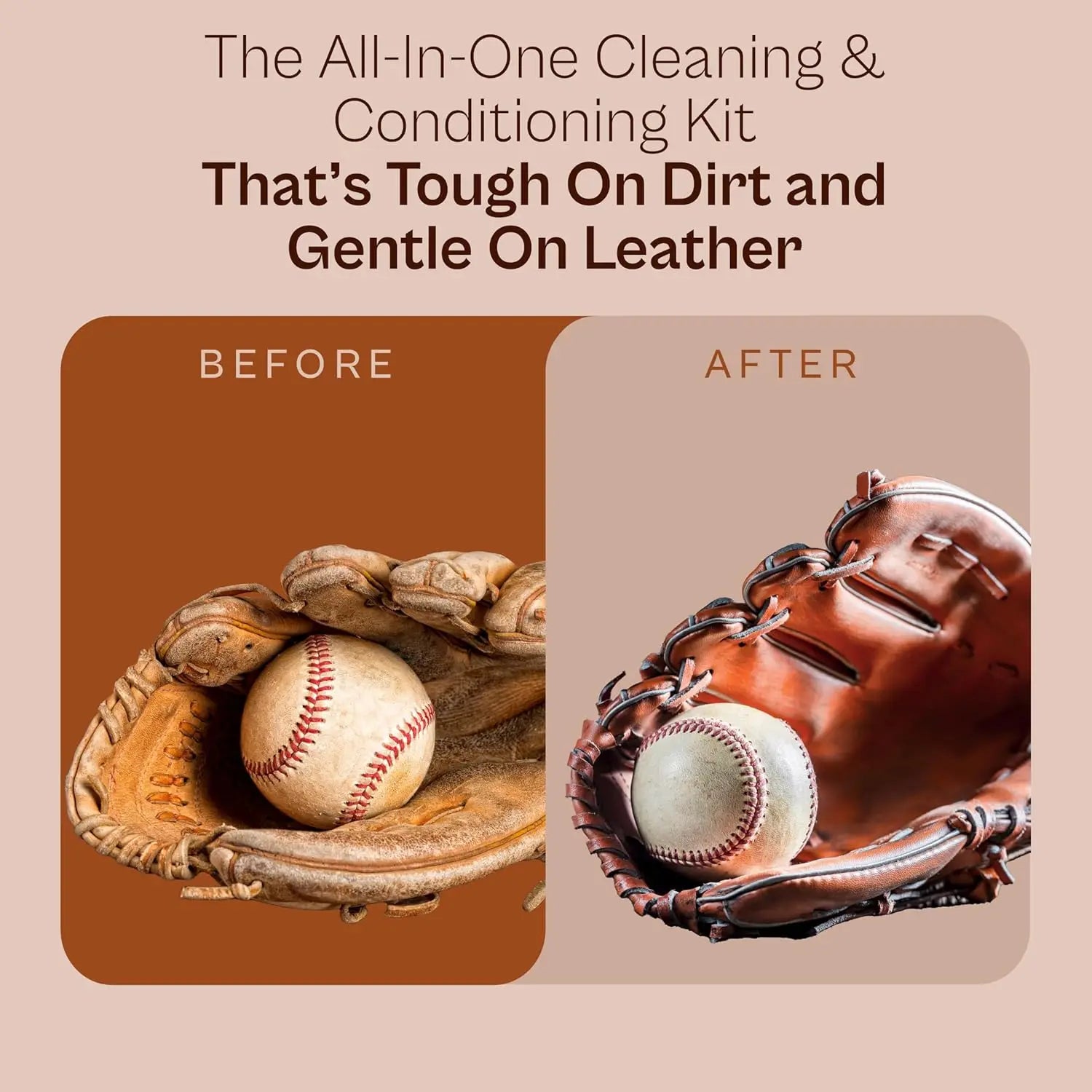 Portable Leather Conditioner for Baseball Softball Gloves and All Leather Sports Equipment Care and Protection Matériel De Sport