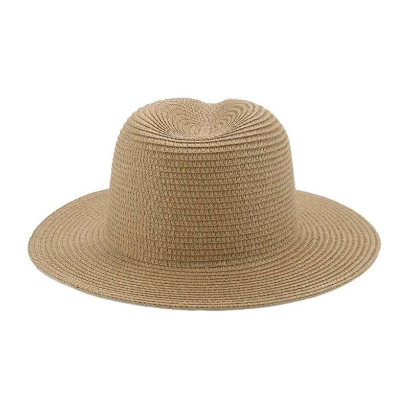 Women's Hat Hats for Women Summer Straw Sun Hats Men's Caps Sun Protection Beach Summer Women Men Panama Straw Hat Gorras Hombre