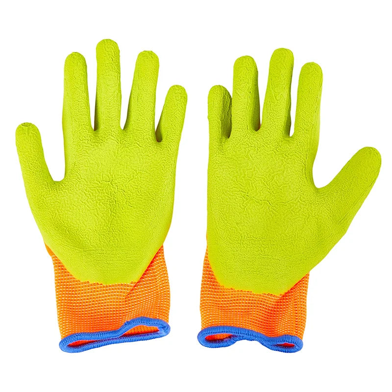 Kids Breathable Protective Glove Durable Waterproof Garden Gloves Anti Bite Cut Collect Seashells Protector Planting Work Gadget