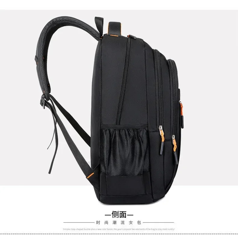 Men's Backpacks Oxford Waterproof Rucksack Business Computer Bag Casual Travel Backpack Senior High School Student Schoolbag sac