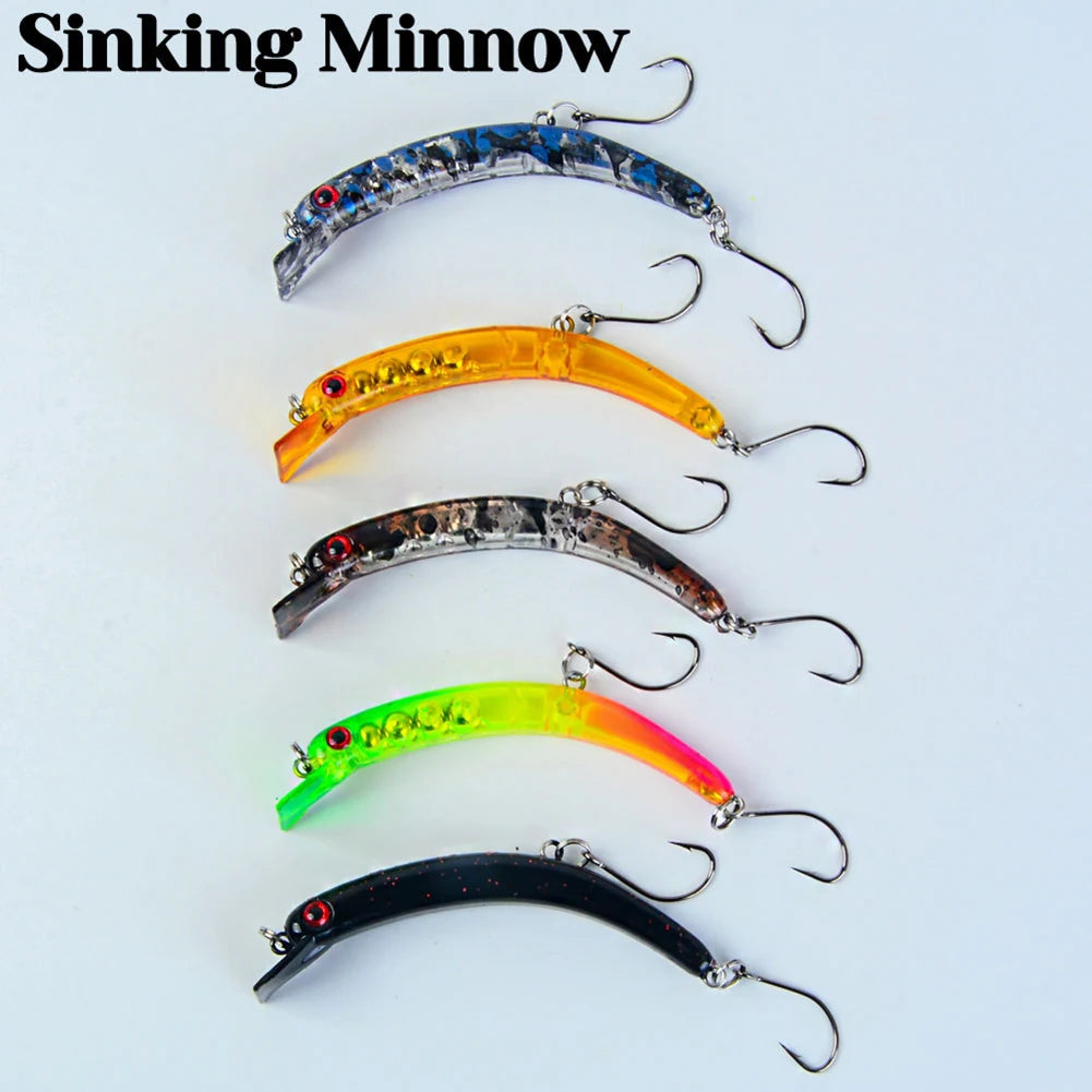 Fishing Lure Hard Lures For Trout Bass Fishing Realistics Looking Bright Color Fake Lure For Fishing Lovers