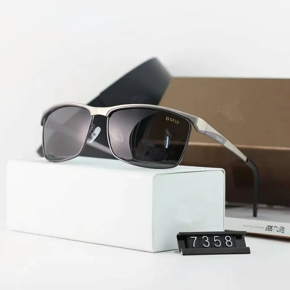 2025 Outdoor Driving Sunglasses Popular Square Large Frame Sun Glasses Classic Polarized Glasses Men Women Fishing Glasses