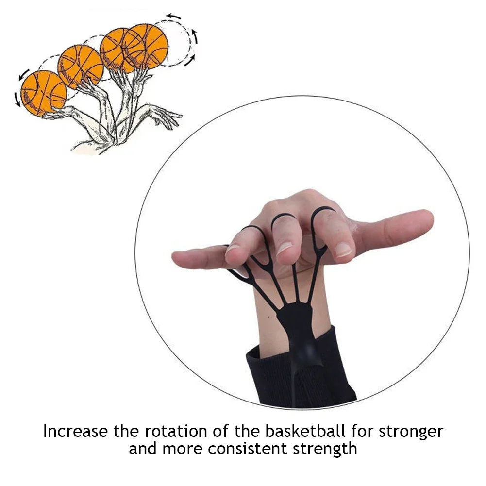 Basketball finger Shooting Aid Silicone Training Equipment Basketball Pitching Training Corrector Shooting Posture Hand Holder