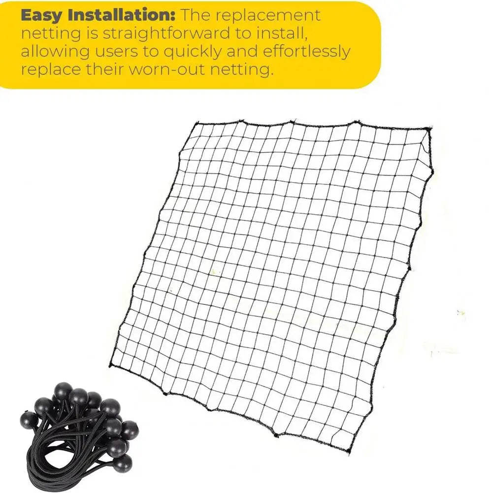 Soccer Training Equipment Adjustable Angle Soccer Rebounder Net with 20 Elastic Ropes for Beginner Training Portable Kickback