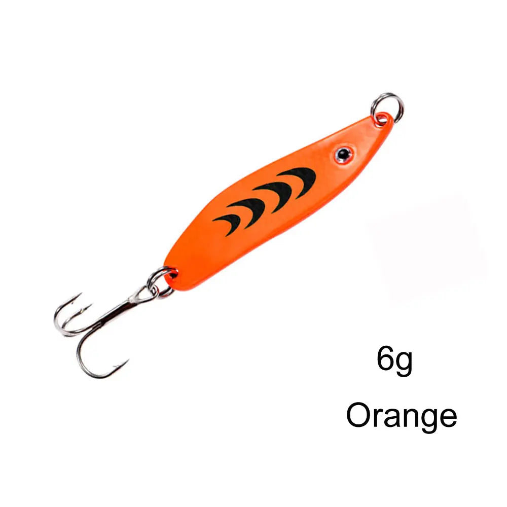 Trout Spoon Fishing Lures spinner bait  Wobblers Jig Lures pesca isca artificial VIB Sequins Hard Baits for Carp Fishing Tackle