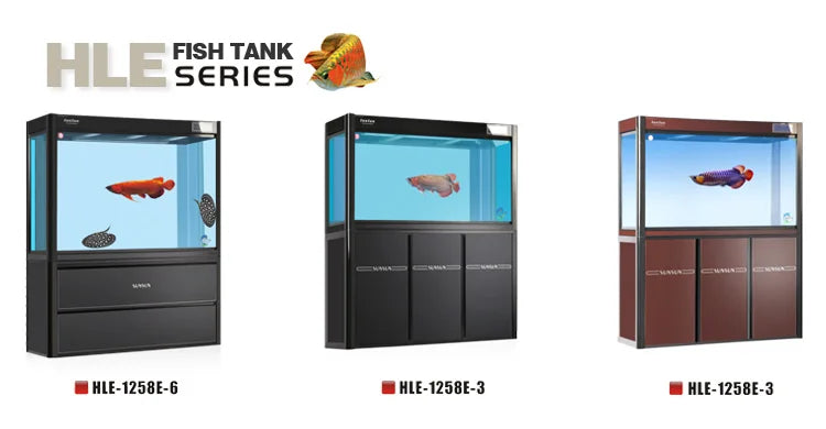 Large Glass Aquarium Kit, Customizable Eco-Friendly Fish Tank, Built-in LED Lighting & Water Pump for Professional Aquascaping