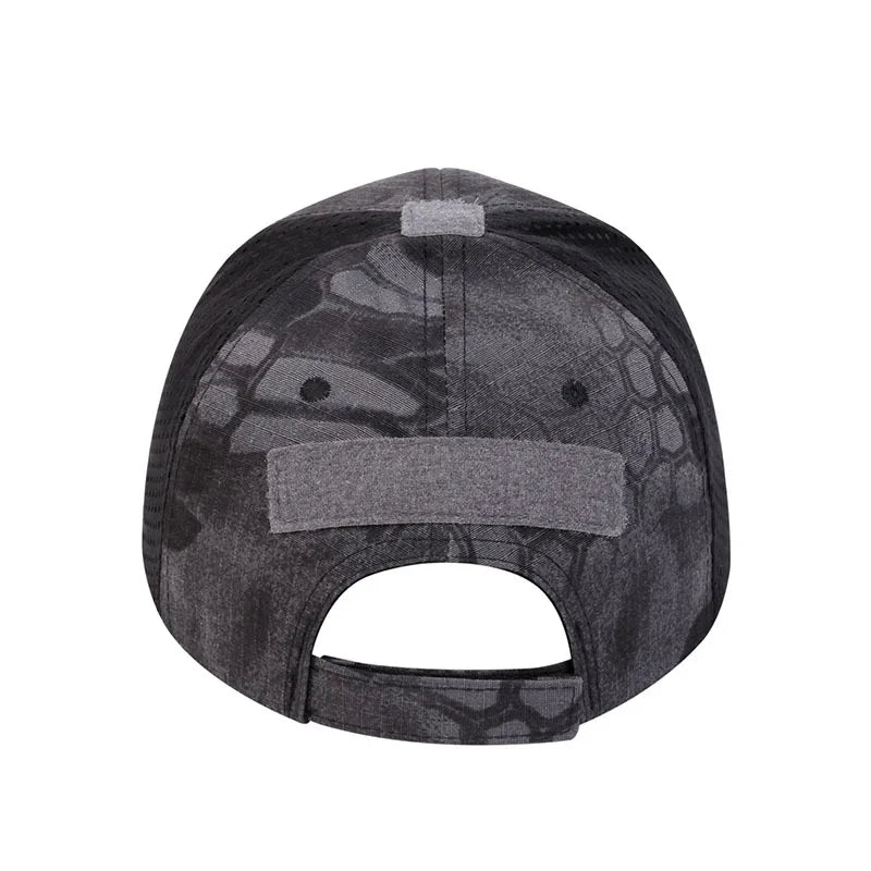 Unisex Skull Embroidered Top with Patch Breathable Baseball Caps Spring and Autumn Outdoor Adjustable Casual Hat Sunscreen Hat