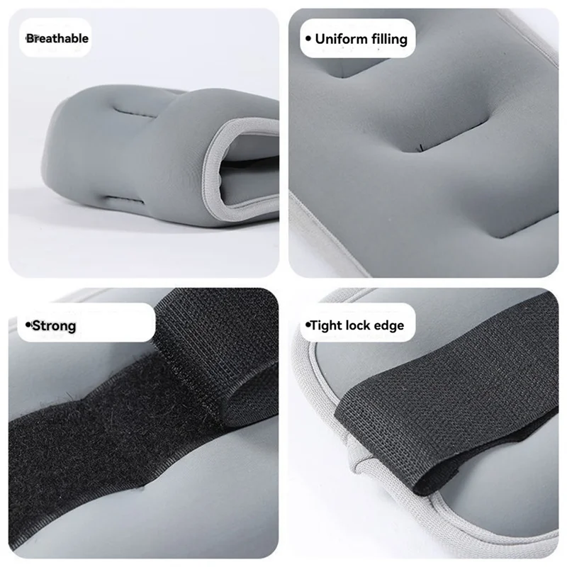 RTSHE-Fitness Equipment Portable Sandbag Ankle Wrist Weights Sandbag Equipments Exercise Fitness Load Running Yoga Dancing C