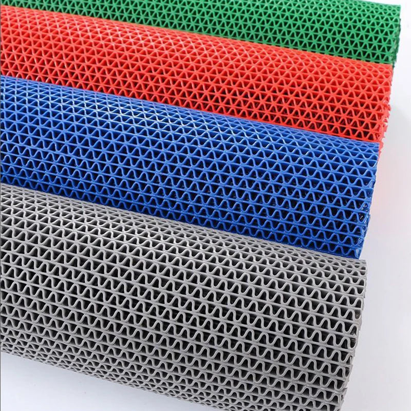 Bathroom Mat,slip Drainage,bathroom Moisture-proof Area Door Shower Floor Mat,multifunctional Kitchen Waterproof Plastic Carpet