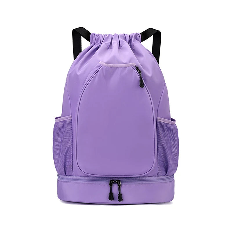 High-Capacity Sports Bag for Gym – Includes Dual Racket Spaces and Shoe Pocket, Ideal for Tennis and Badminton