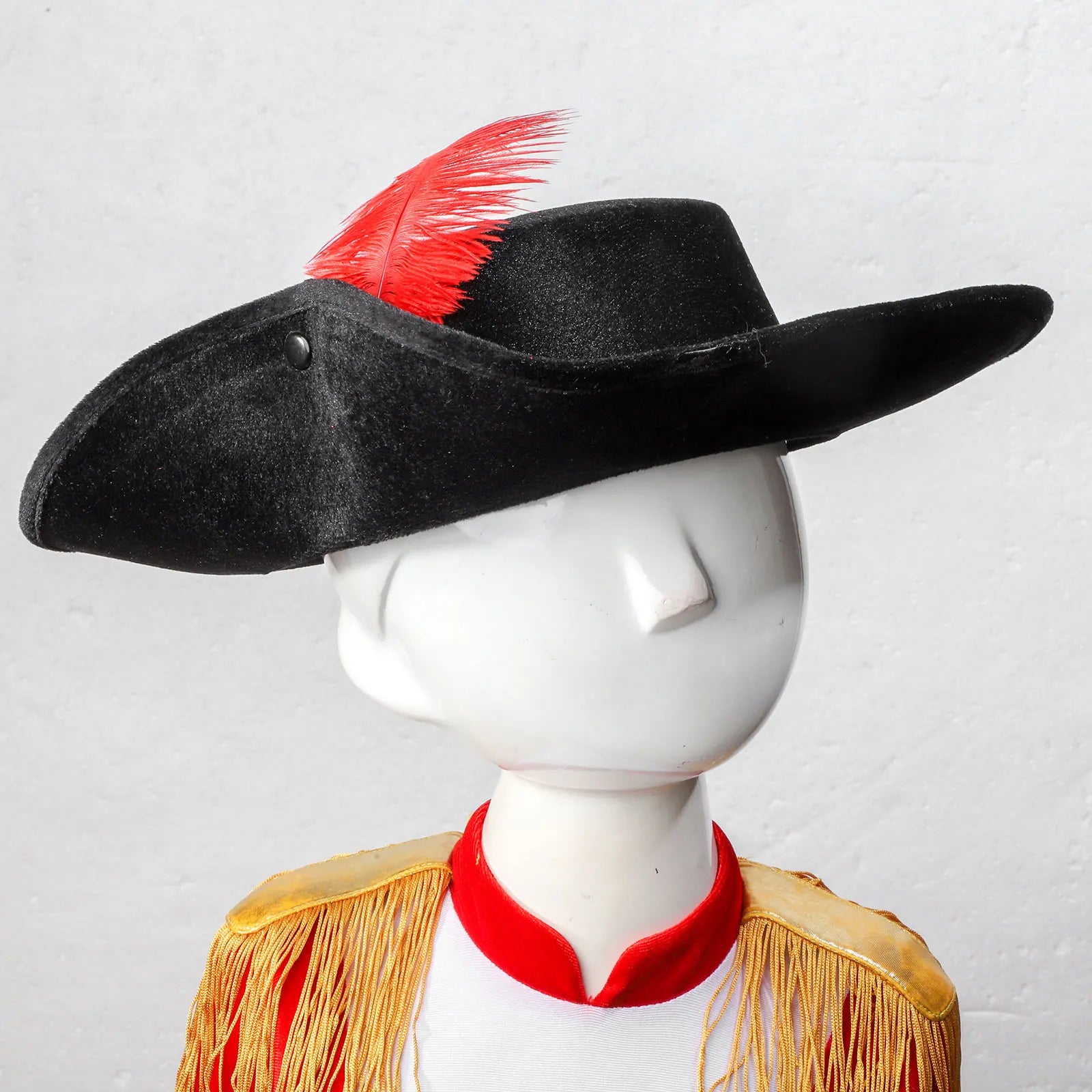 Adult Gentleman Fedoras Hats Musketeer Hat Classic 1920s Trilby Jazz Hat Manhattan Wide Brim Hat Feather Decor Vintage Zoro Caps