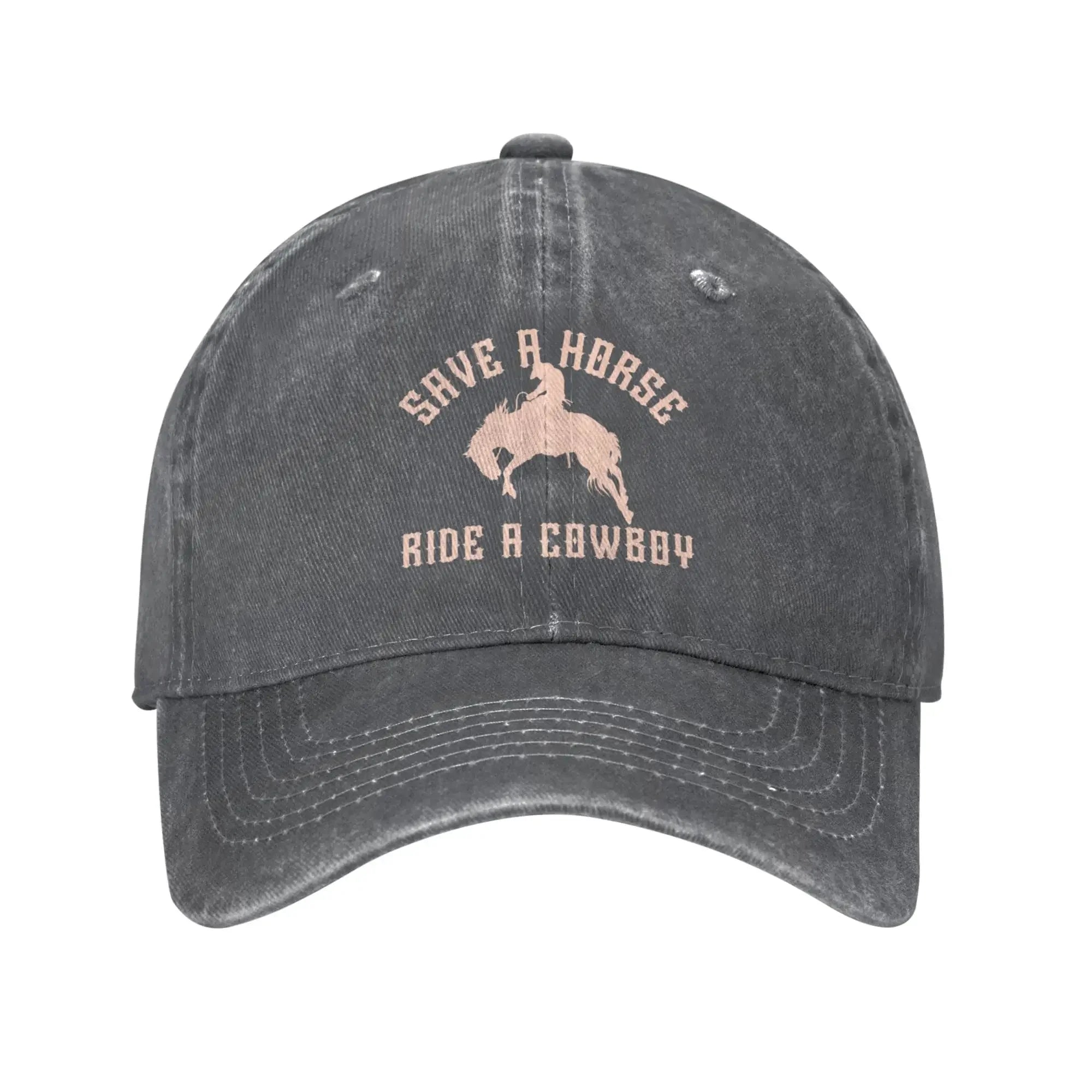 Save A Horse Ride A Cowboy Trucker Hat Western Horse Cap Save A Horse Ride A Cowboy Hat Unisex Cowboy Men Women