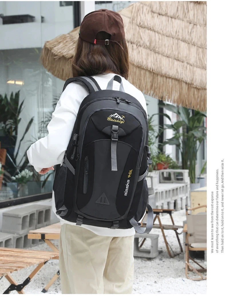 New Travel Backpack for Men Women Outdoor Hiking Camping Backpacks Large Capacity Laptop Bags Lightweight Mountaineering Bag