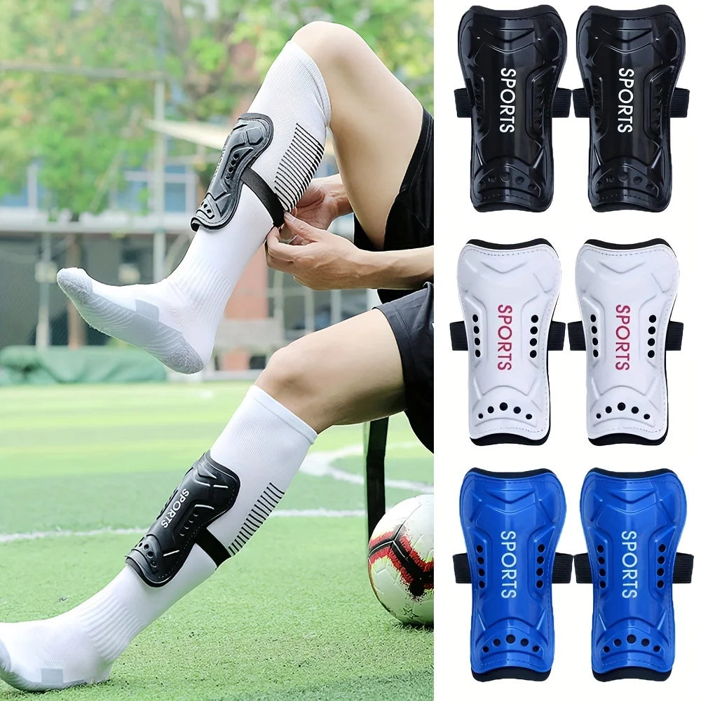 Youth football leg guards, 1 pair of leg guards, football equipment for matches, breathable and durable calf equipment