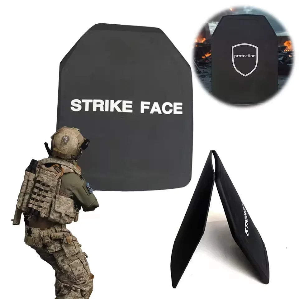 Tactical Vest Chest Insertion Plate NIJ IIIA Stand Alone UHMWPE Bulletproof Plates for Body Armor Stab-Proof Anti Bullet Panel