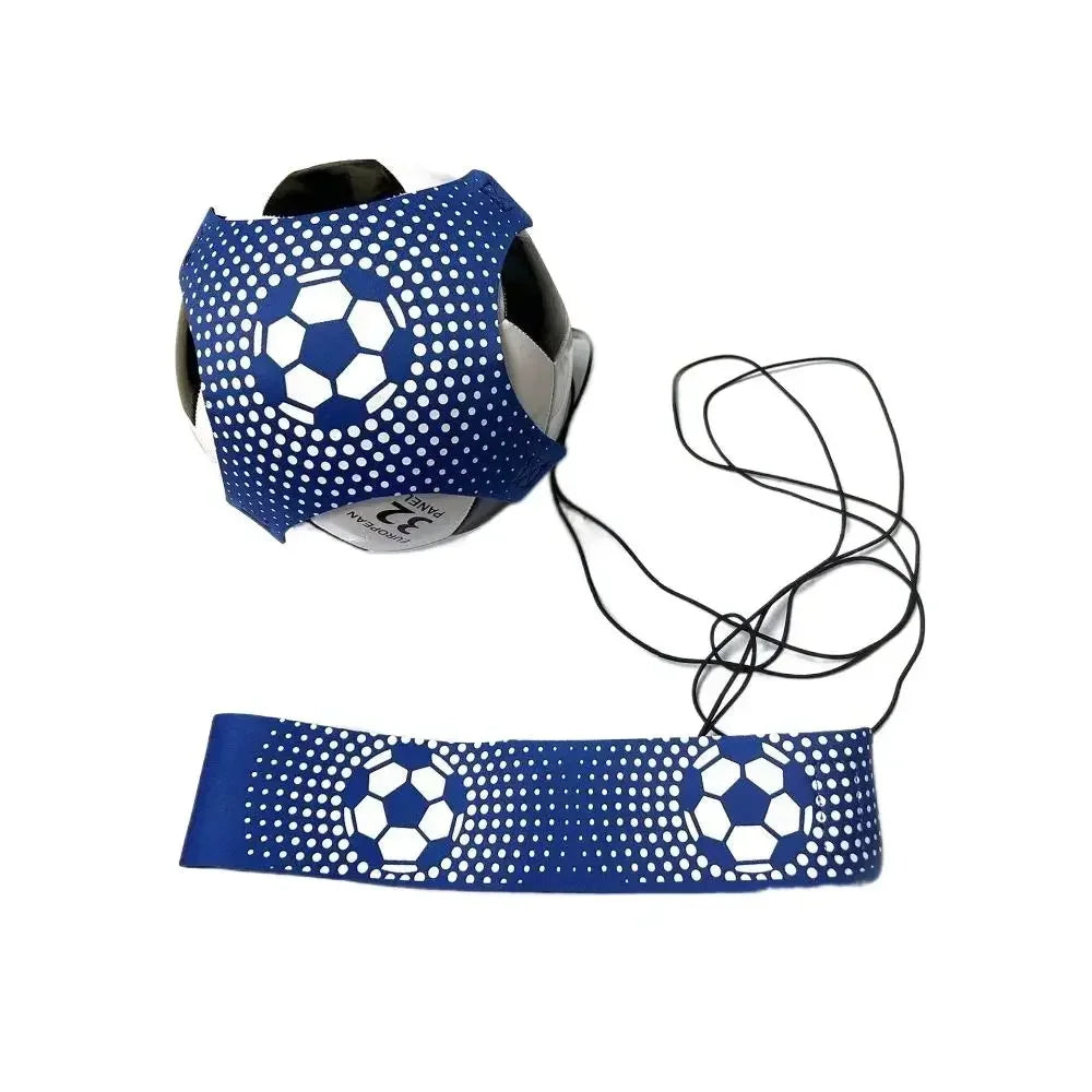 Elastic Belt Soccer Ball Juggle Bags Kicking Durable Football Training Equipment Portable Adjustable Soccer Trainer Belt
