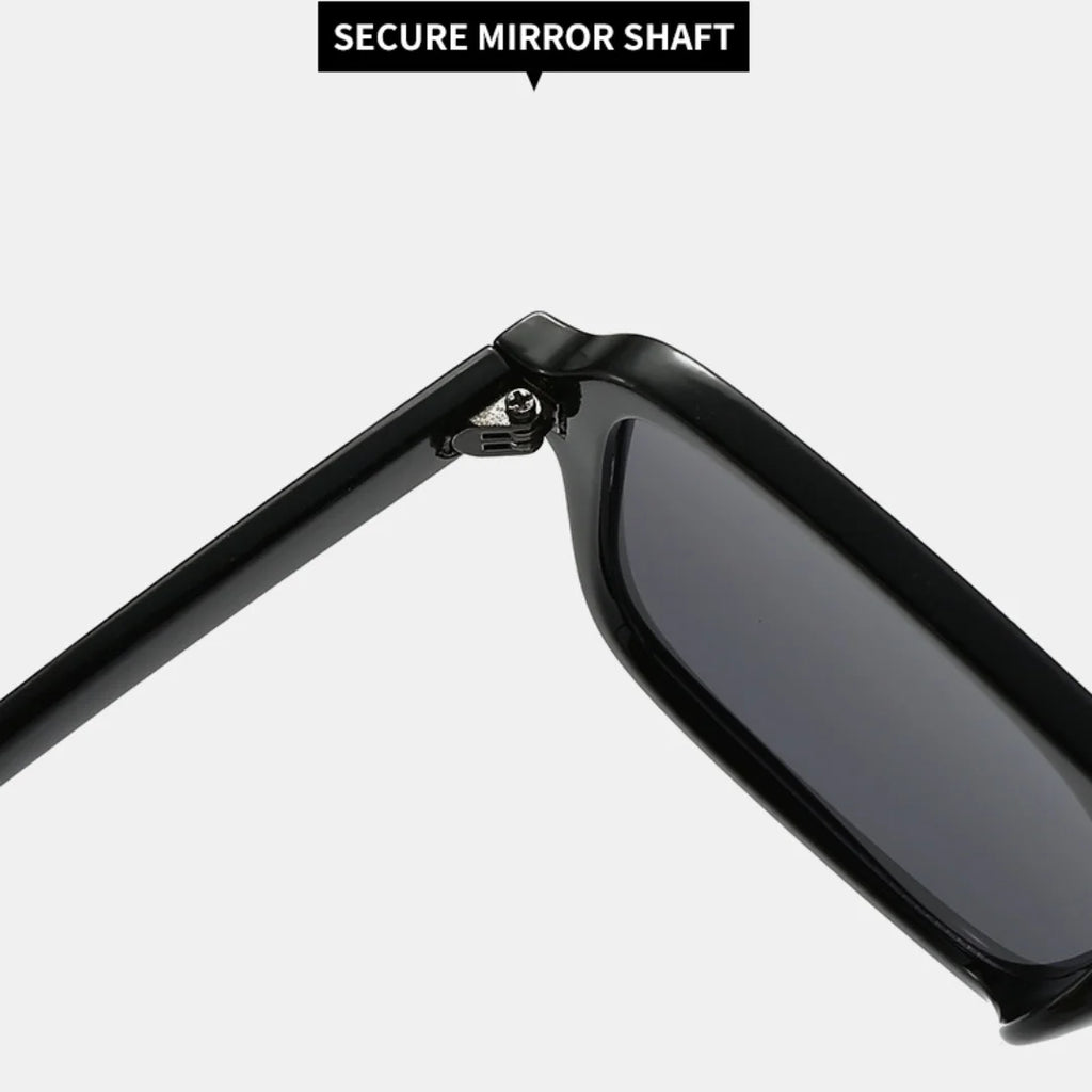 Men Driving Sunglasses Trendy Square Sunglasses Large Frame Yellow Lens Night Vision Glasses Women Retro Sun Glasses Anti Uv400