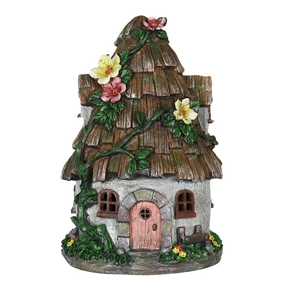 Fairy Tale World Dwarf Garden Landscaping House Resin Crafts Restaurant Garden Home Decoration Accessories