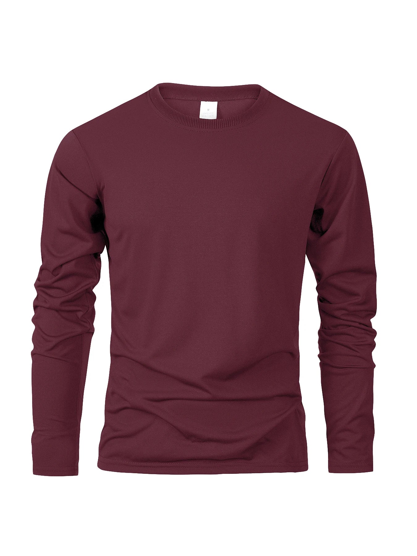 Men's Long Sleeve T Shirts Casual Round Neck Moisture Wicking Tees Male Tops Sports comfortable versatile Men's T-shirts