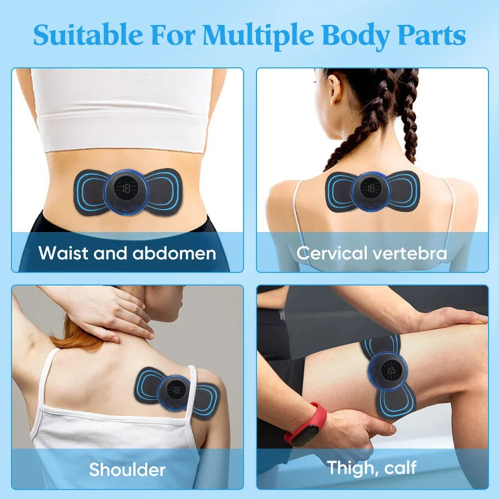 Electric Neck Massager EMS Muscle Massage Stimulator
