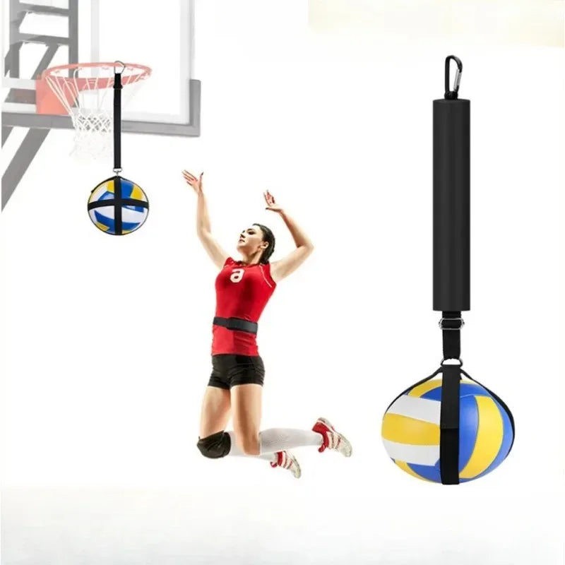 .Practice Volleyball Spike Training Accessories Adjustable Trainer Volleyball Assist System Outdoor Volleyball Training Sports..