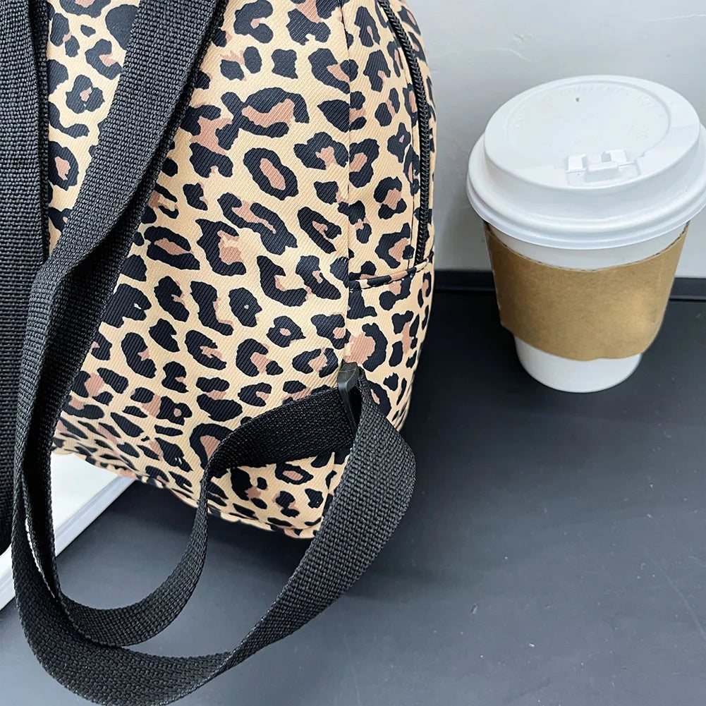Women Backpack Preppy Style Backpack Student School Traveling Large Capacity Handbags Nylon Material Knapsacks