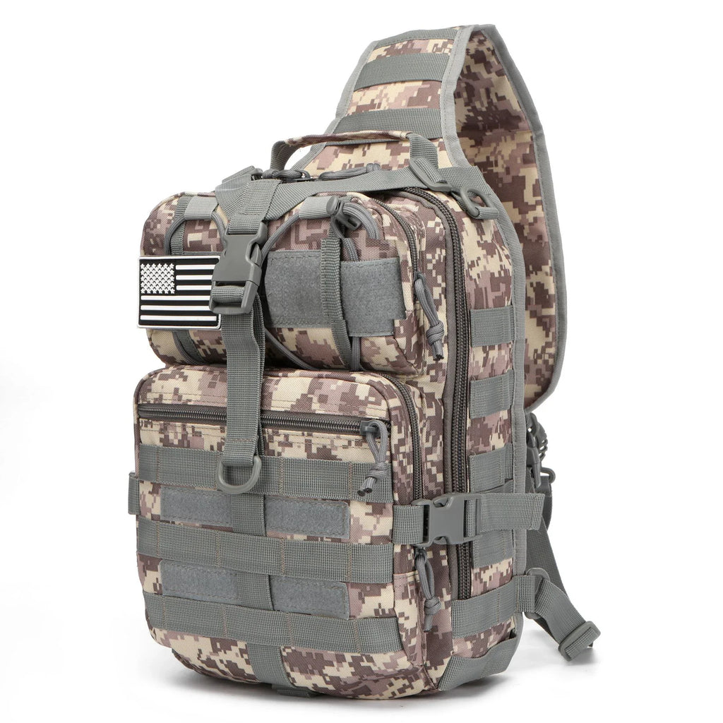 Backpack Tactical Assault Pack  Outdoor Hiking Camping Sling Backpack Waterproof EDC Rucksack Bag Hunting Trekking Travelling