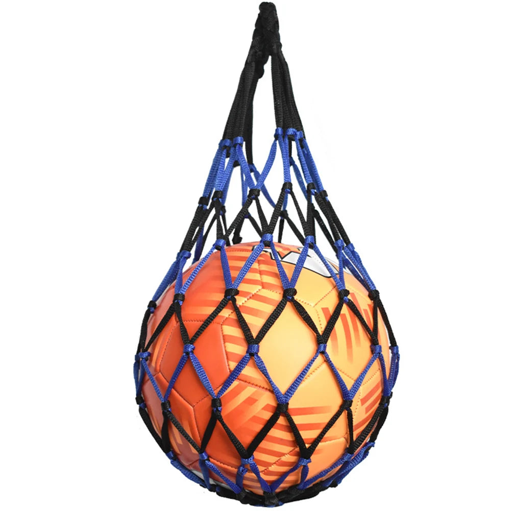 Sports Ball Holder Youth Football Self Trainer Football Net Bag