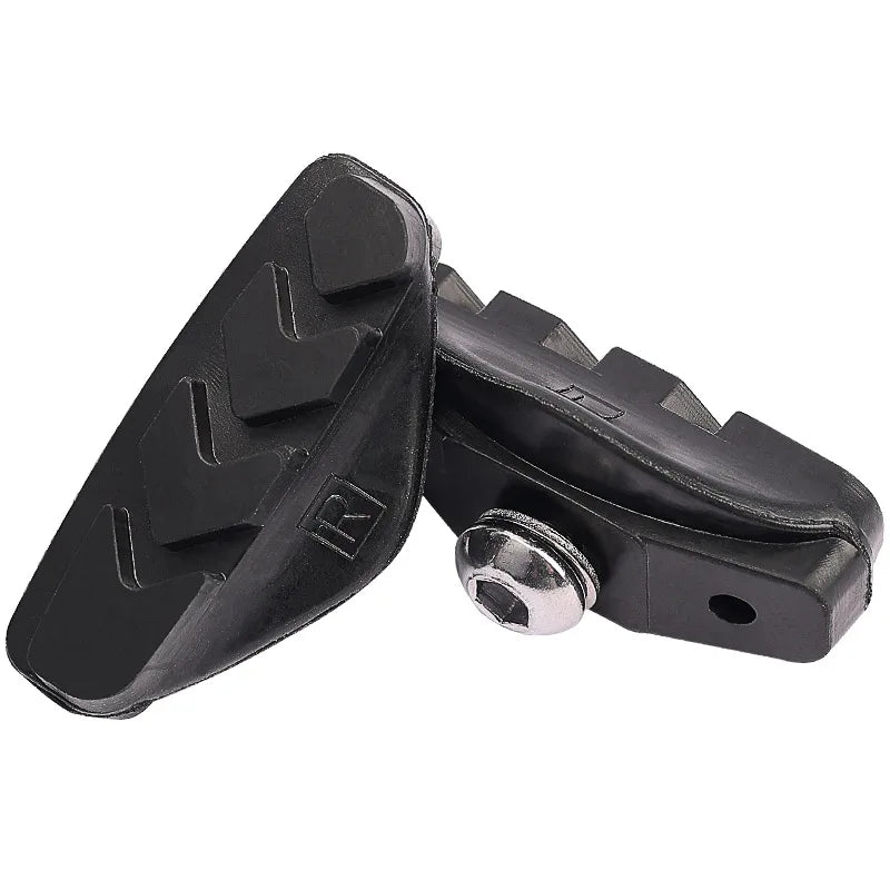 LEBYCLE Road Bicycle Cycling Braking C-Brake Pads Blocks Holders Durable Rubber Shoes 50mm Caliper Pads
