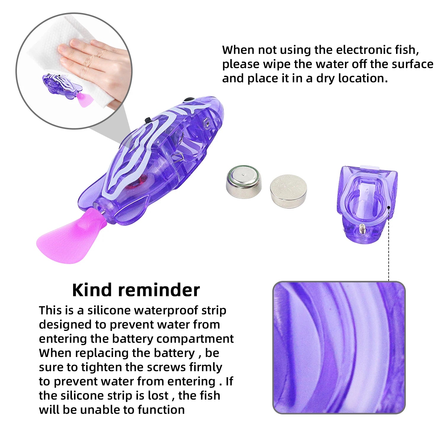 Pet Toys Teasing Cat Electronic Swimming Fish Cat Fun Pet Toys Lighting Simulation Electronic Sensing Fish