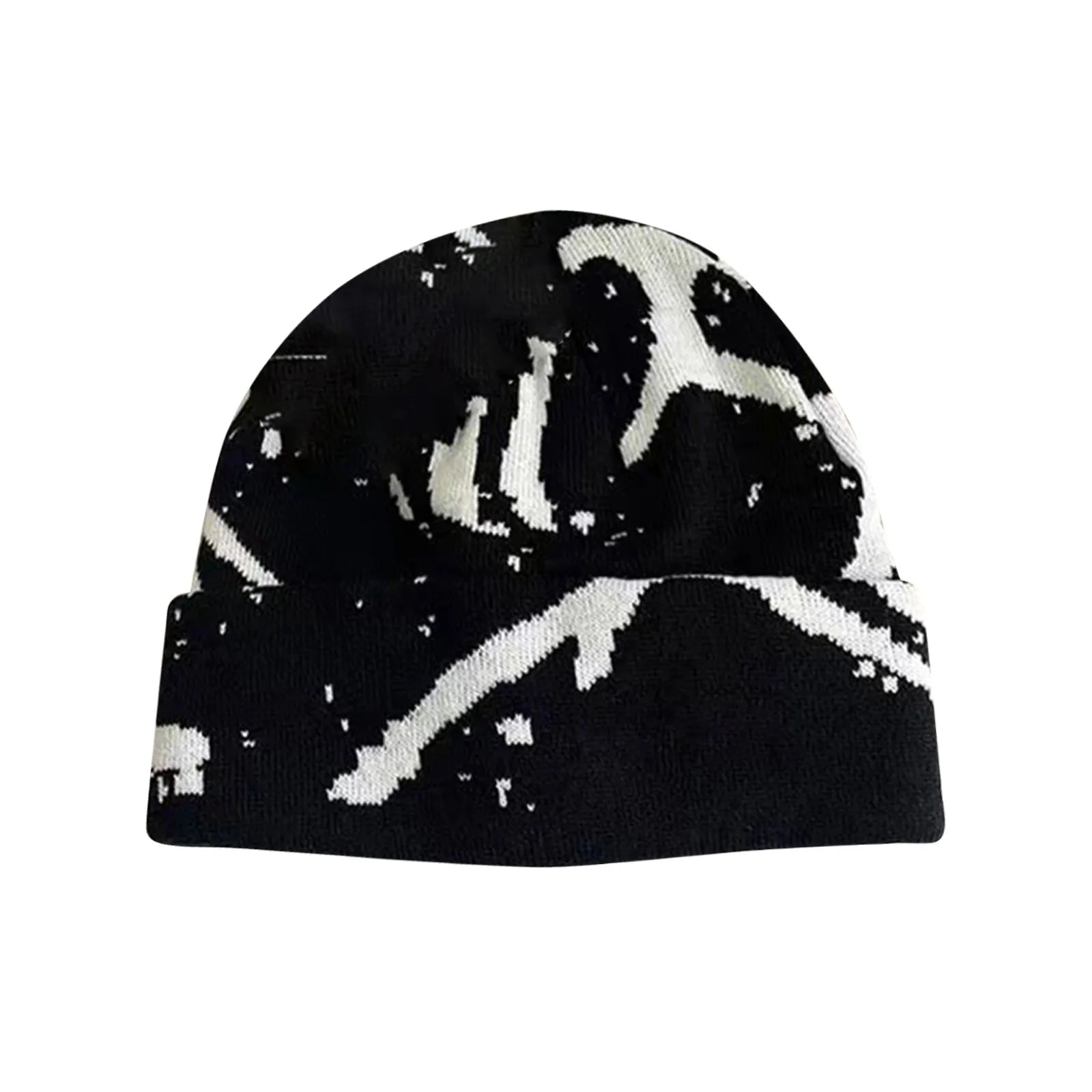 Embroidered Knitted Hats Men's And Women's Winter Hats Outdoor Riding Europe And The United States Fashion Warm Hat Casual Wear