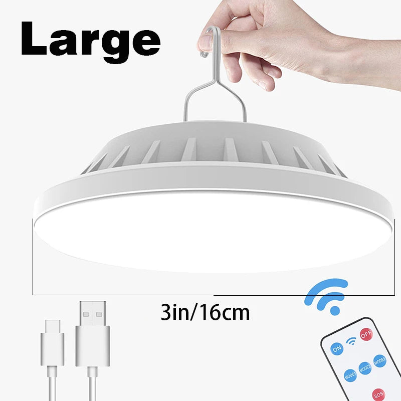 Portable Camping Light Power Bank LED Camping Lanterns Handheld Waterproof Outdoor Tent Light Rechargeable Floodlight Flashlight