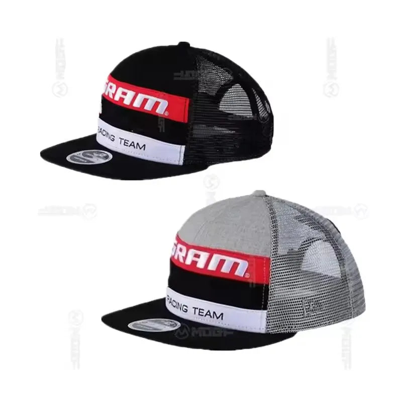 New For SRAM Baseball Cap Unisex F1 racing team hats outdoor sports shade hats riding hats men and women's casual hats snapback