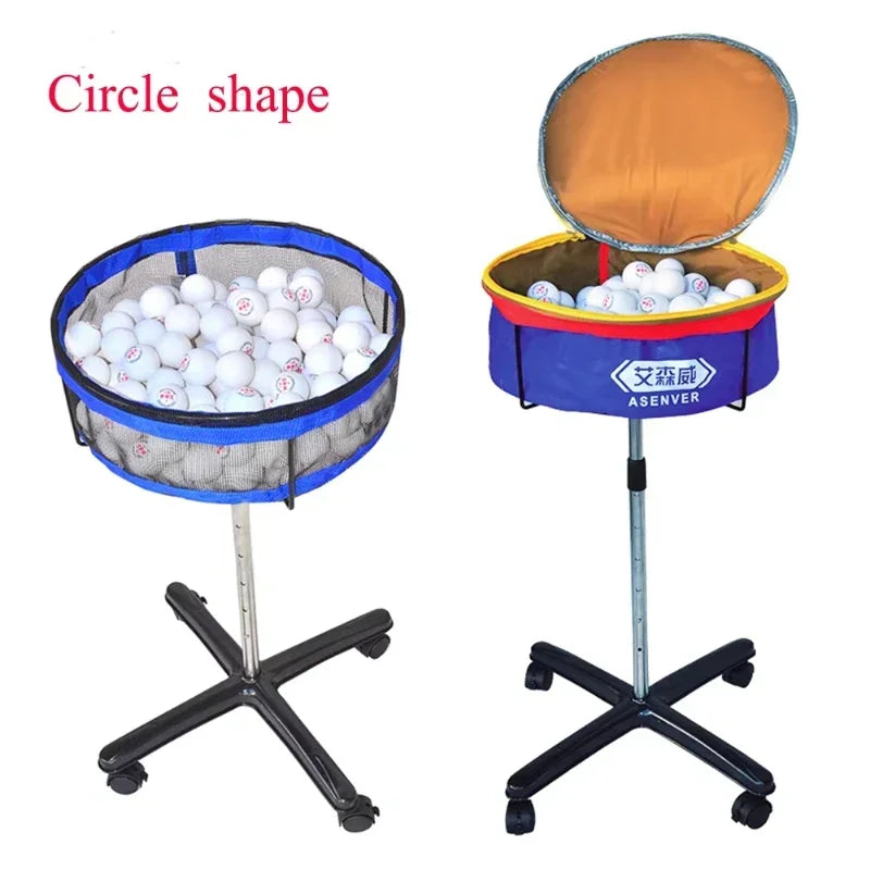Table Tennis Training Equipment Basket Table Tennis Ball Collector Professional Multi-ball Pingpong Storage Basin Accessories