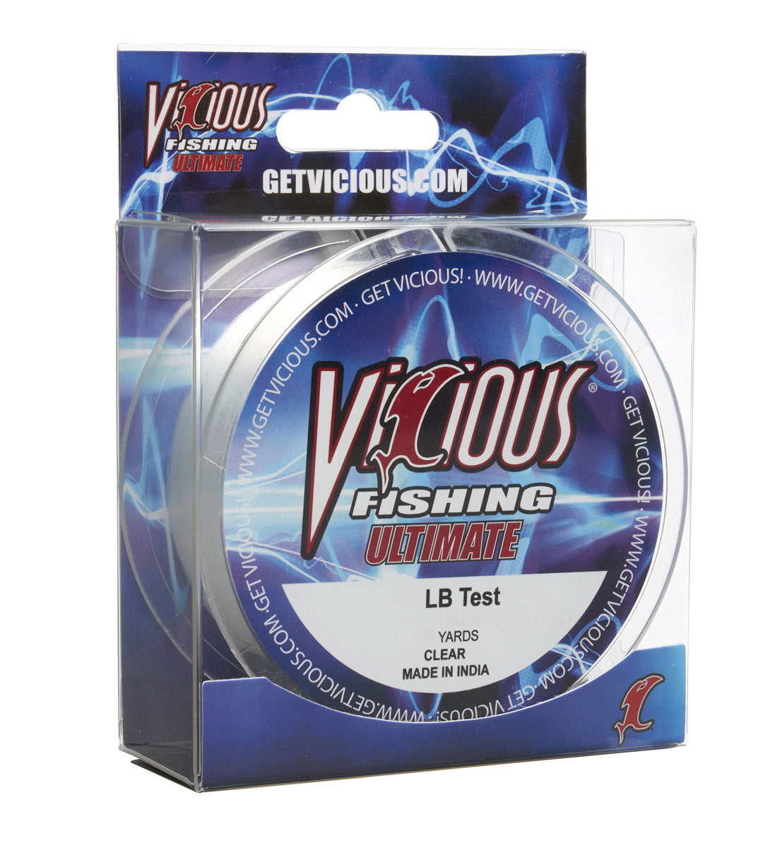 Vicious Ultimate Clear Mono - 4 Lb Test