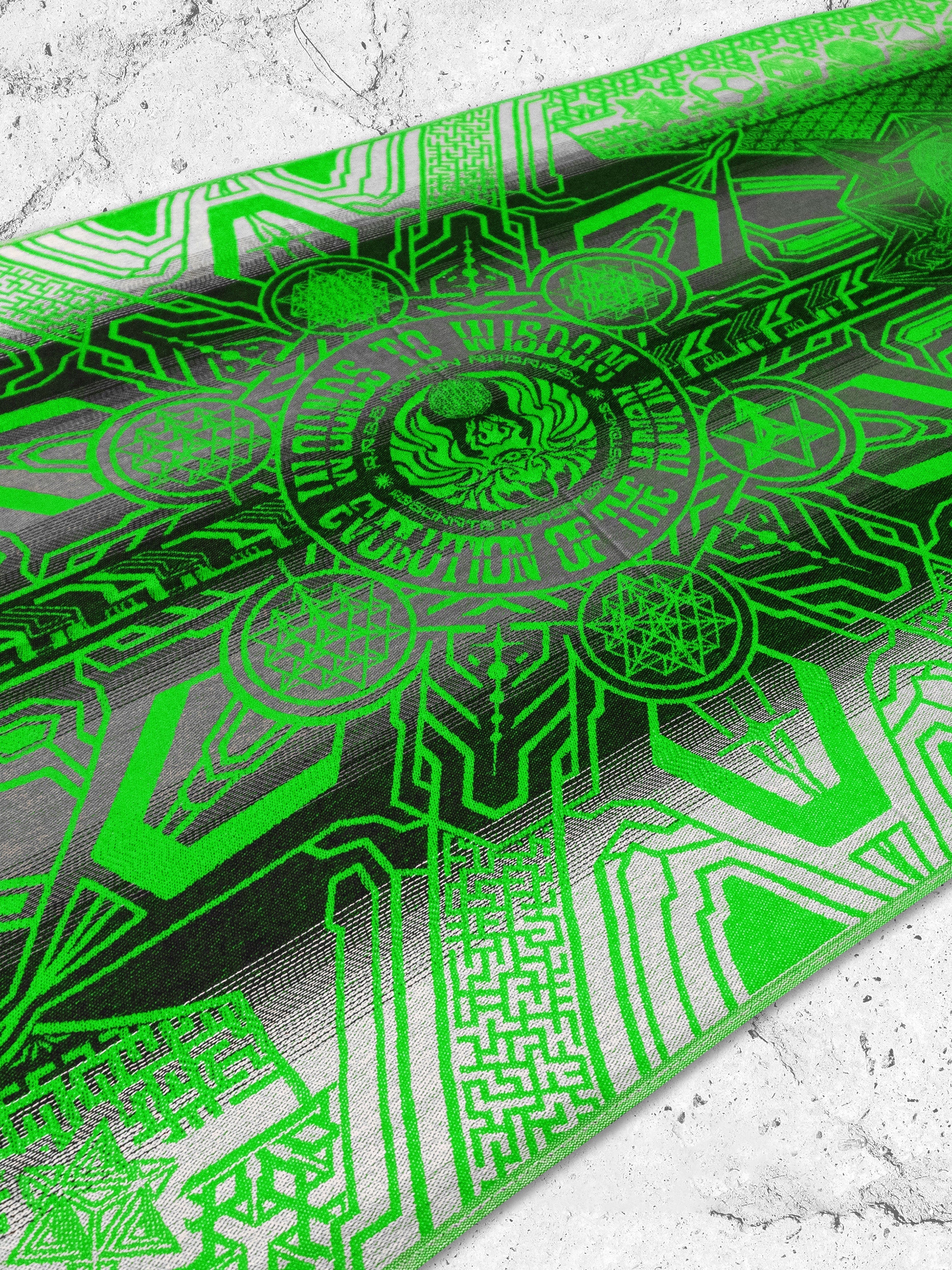 WOUNDS TO WISDOM ✦  UV Gradient Festival Shawl