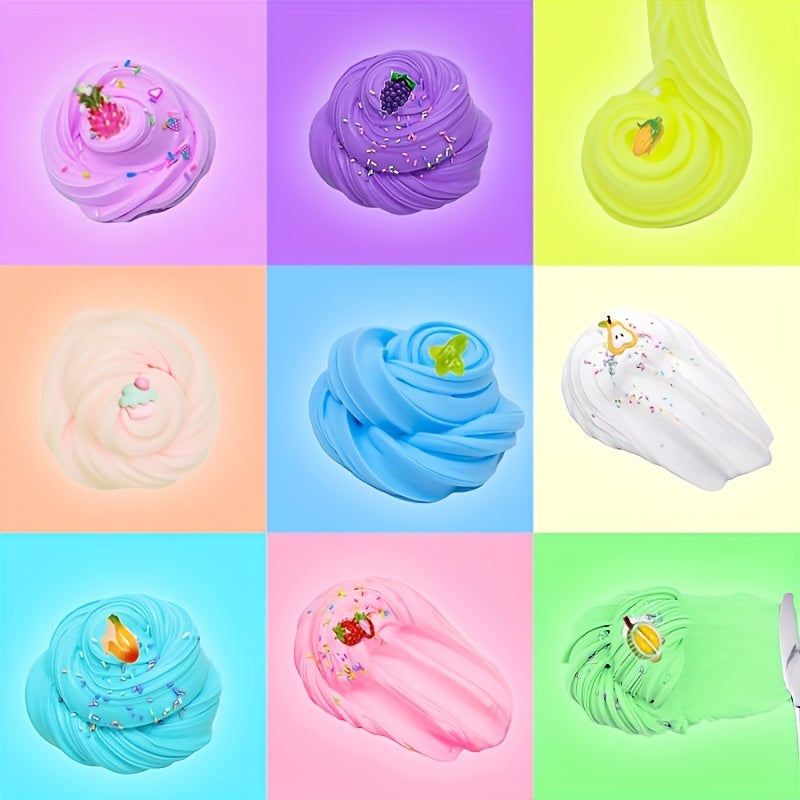 60pcs Mini Butter Slime Kit - Perfect Party Favors for Youngsters, Relax Toys, Ideal for Birthday Gifts & Holiday Stocking Stuffers