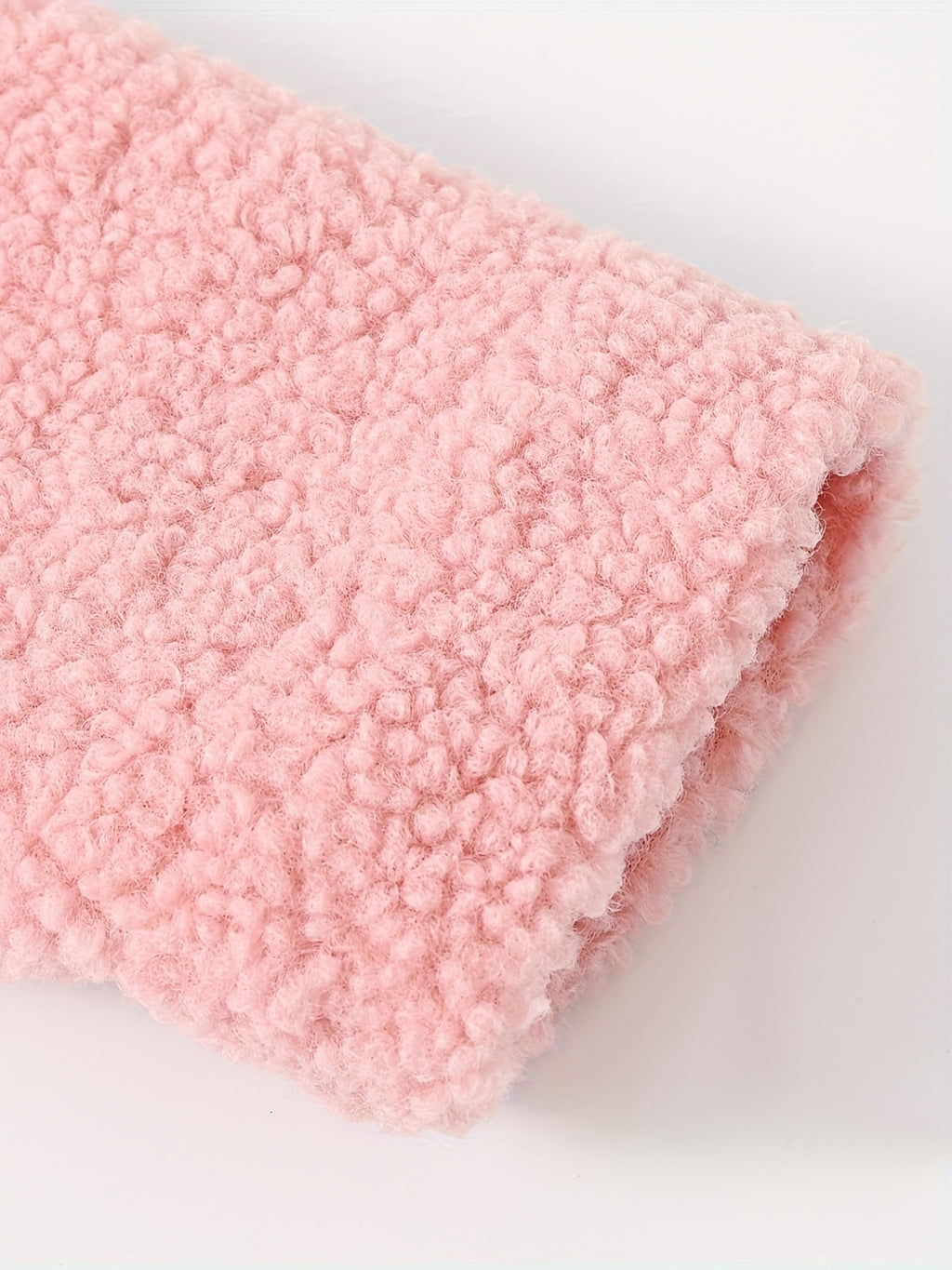 JOMAKE Girls' Winter Coat - Pastel Pink & Ombre Jacket with Button Front Closure,