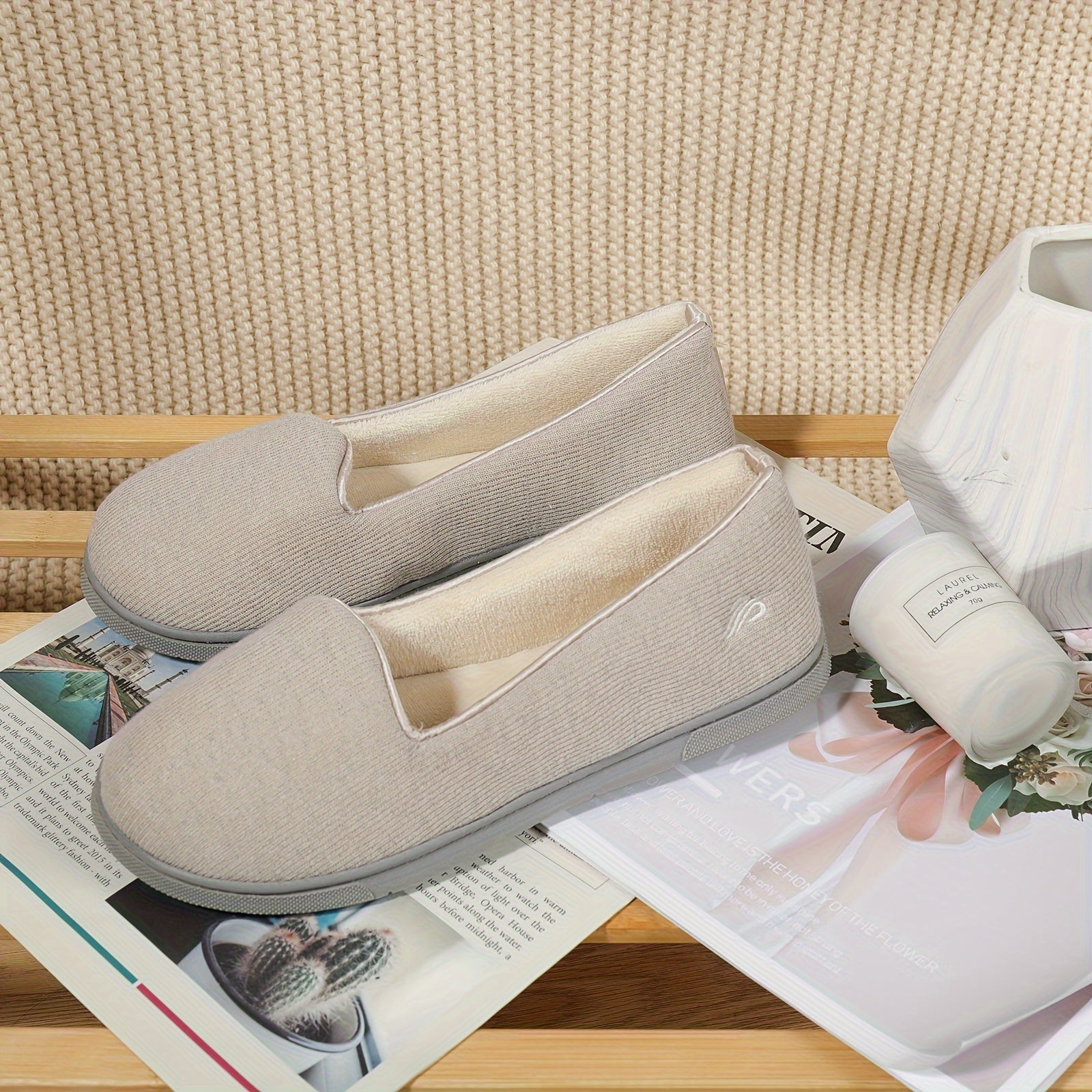 Womens soft slippers