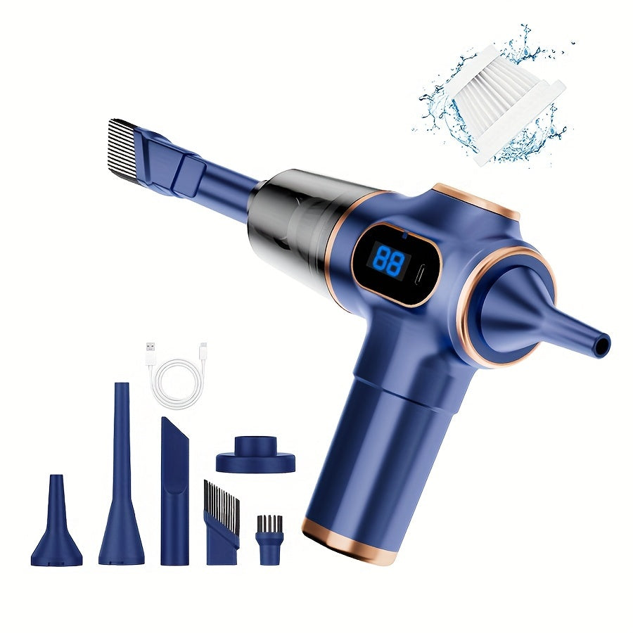4000mAh High-Power Portable Vacuum Cleaner -USB Rechargeable,