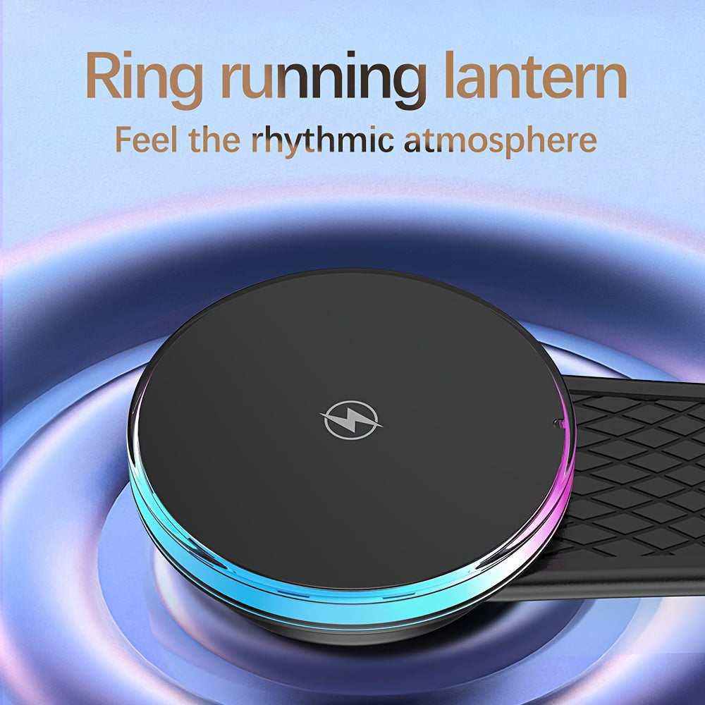 1pc 15W Premium Car-mounted Folding Wireless Charger Magnetic Suction