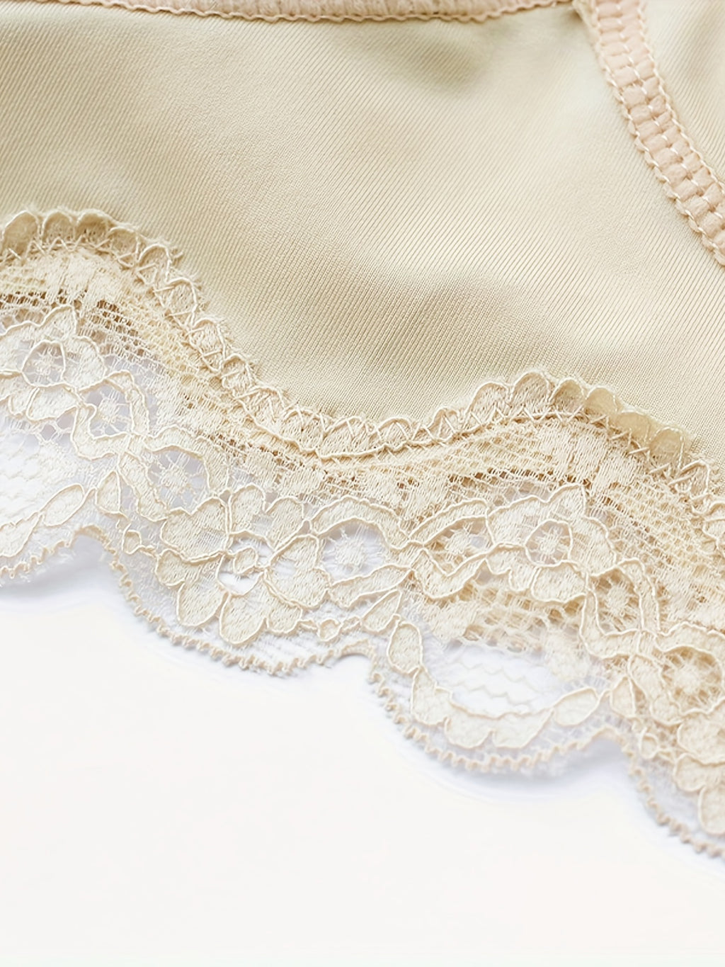 Comfortable Lace Trim Control Panties with Butt Lifting Pads - Women's Intimate Boyshorts for a Flattering Figure