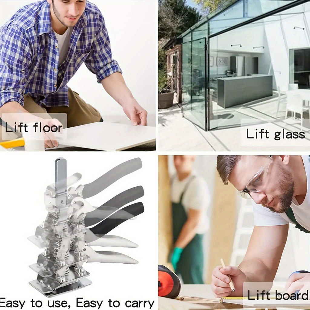 1pc/2pcs Arm Tool Lift Labor Saving Arm, Wall Tile Locator, Multi-Function Height Adjustment Lifting Device, Door Panel Lifting Cabinet Jack Board Lifter, Men's Labor-Saving Tool