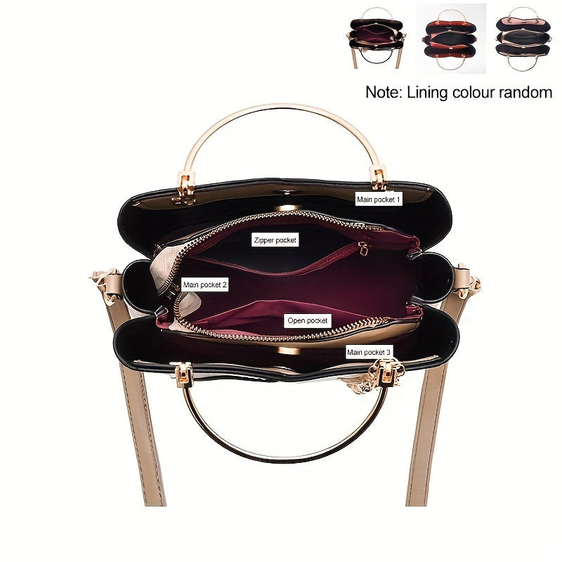 Color Block 2025 New Fashion Small Size Women's Shoulder Bag Crossbody Handbag